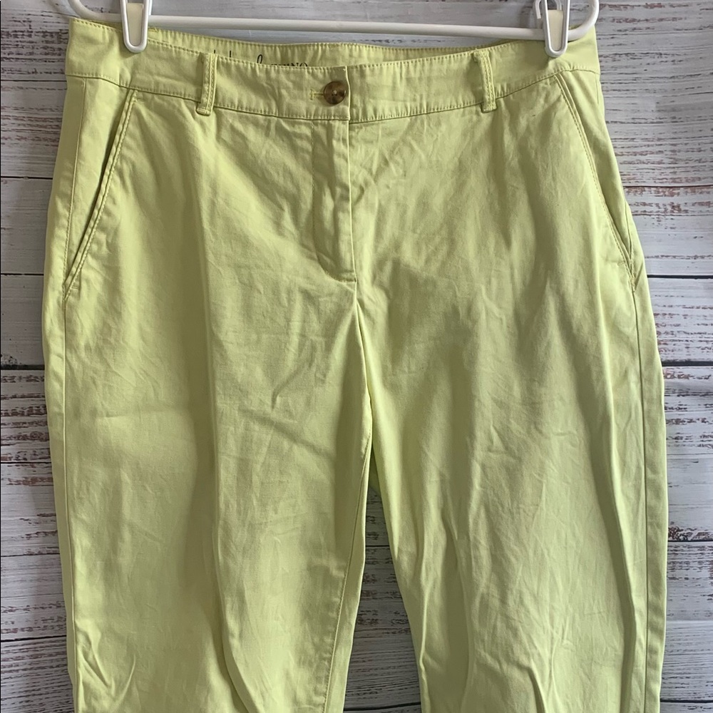 Women’s Talbots Pants Lemon Lime Size 8
